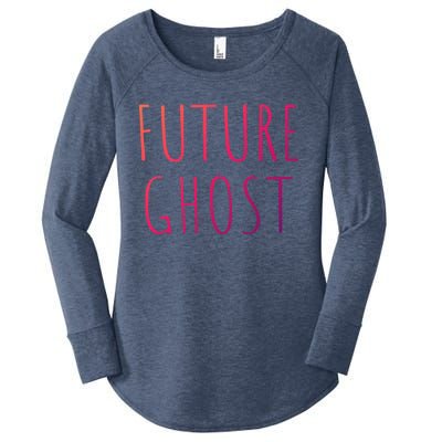 Future Ghost Gift Women's Perfect Tri Tunic Long Sleeve Shirt