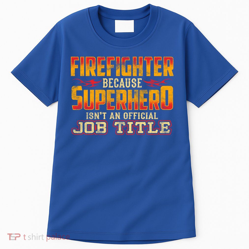 Firefighter Great Gift Backfire Fire Burn Danger Firetruck Great Gift Tall T-Shirt
