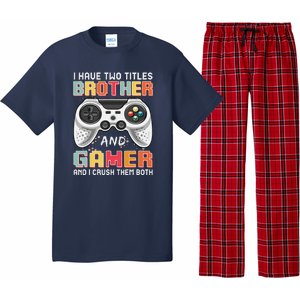 Funny Gamer Gaming Video Games Boy Brother Teens Pajama Set