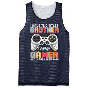 Funny Gamer Gaming Video Games Boy Brother Teens Mesh Reversible Basketball Jersey Tank