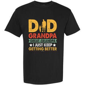 Funny Great Grandpa for Fathers Day Garment-Dyed Heavyweight T-Shirt