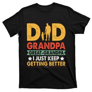 Funny Great Grandpa for Fathers Day T-Shirt