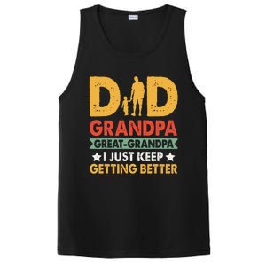 Funny Great Grandpa for Fathers Day PosiCharge Competitor Tank