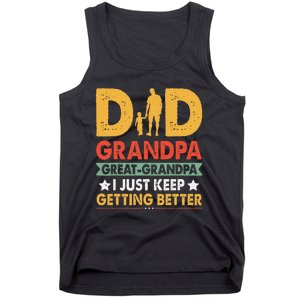 Funny Great Grandpa for Fathers Day Tank Top