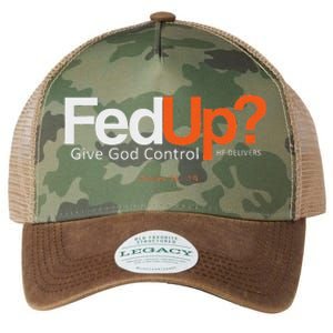 Fedup Give God Control Legacy Tie Dye Trucker Hat