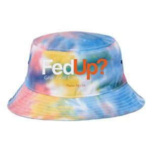 Fedup Give God Control Tie Dye Newport Bucket Hat