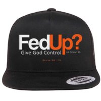 Fedup Give God Control Flat Bill Trucker Hat