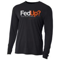 Fedup Give God Control Cooling Performance Long Sleeve Crew