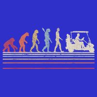 Funny Golf Gift Retro Style Evolution Of Man Button
