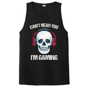 Funny Gamer Gift Skull Headset CanT Hear You IM Gaming Gift PosiCharge Competitor Tank