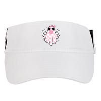 Funny Girly Ghost Blowing Halloween Adult Drive Performance Visor
