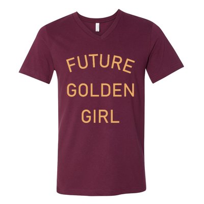 Future Golden Girl V-Neck T-Shirt