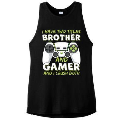 Funny Gaming Girl Gamer Video Game Ladies PosiCharge Tri-Blend Wicking Tank