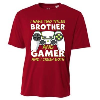 Funny Gaming Girl Gamer Video Game Cooling Performance Crew T-Shirt