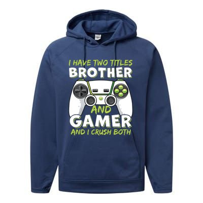 Funny Gaming Girl Gamer Video Game Performance Fleece Hoodie