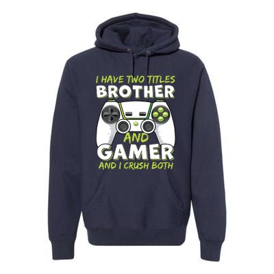 Funny Gaming Girl Gamer Video Game Premium Hoodie