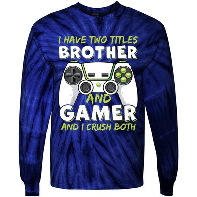 Funny Gaming Girl Gamer Video Game Tie-Dye Long Sleeve Shirt