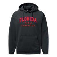 Florida Gymnastics Gymnasts Performance Fleece Hoodie