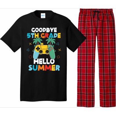 Fifth Grade Graduate Gamer Goodbye 5th Grade Hello Summer Gift Pajama Set