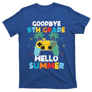 Fifth Grade Graduate Gamer Goodbye 5th Grade Hello Summer Gift T-Shirt