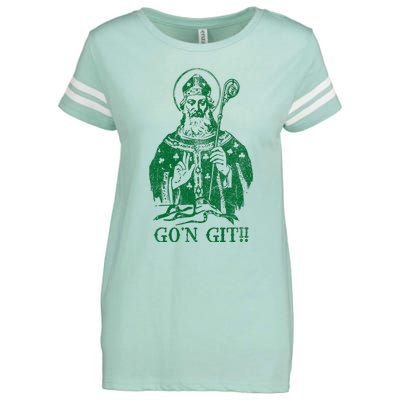 Funny GoN Git Saint PaddyS Day Enza Ladies Jersey Football T-Shirt