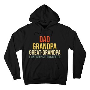 Funny Great Grandpa For Fathers Day Gift Hoodie