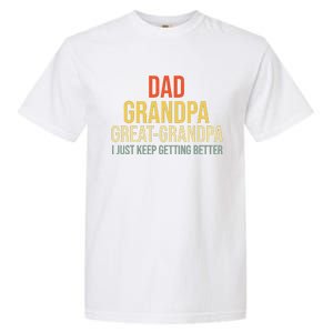 Funny Great Grandpa For Fathers Day Gift Garment-Dyed Heavyweight T-Shirt