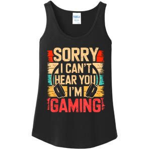 Funny Gamer Graphic For Teens Video Gaming Ladies Essential Tank