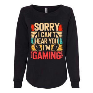 Funny Gamer Graphic For Teens Video Gaming Womens California Wash Sweatshirt