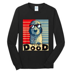 Funny Goldendoodle Gift Golden Doodle The Dood Tall Long Sleeve T-Shirt