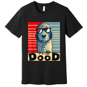 Funny Goldendoodle Gift Golden Doodle The Dood Premium T-Shirt