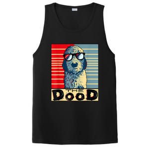 Funny Goldendoodle Gift Golden Doodle The Dood PosiCharge Competitor Tank