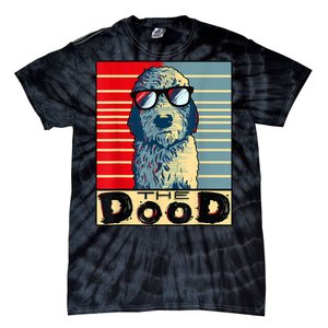 Funny Goldendoodle Gift Golden Doodle The Dood Tie-Dye T-Shirt