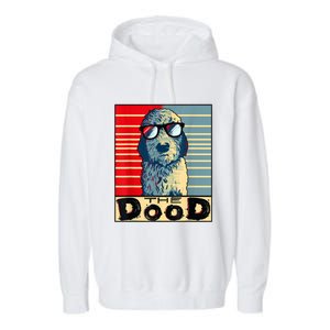 Funny Goldendoodle Gift Golden Doodle The Dood Garment-Dyed Fleece Hoodie