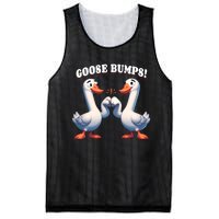 Funny Goose Goosebumps Silly Bumps Mesh Reversible Basketball Jersey Tank