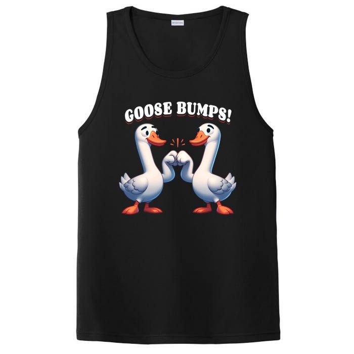 Funny Goose Goosebumps Silly Bumps PosiCharge Competitor Tank