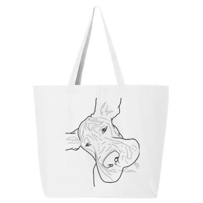 Funny Goofy Great Dane Face 25L Jumbo Tote