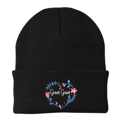 Flower Gram Gram Grandma Christmas Birthday Gift Beanie