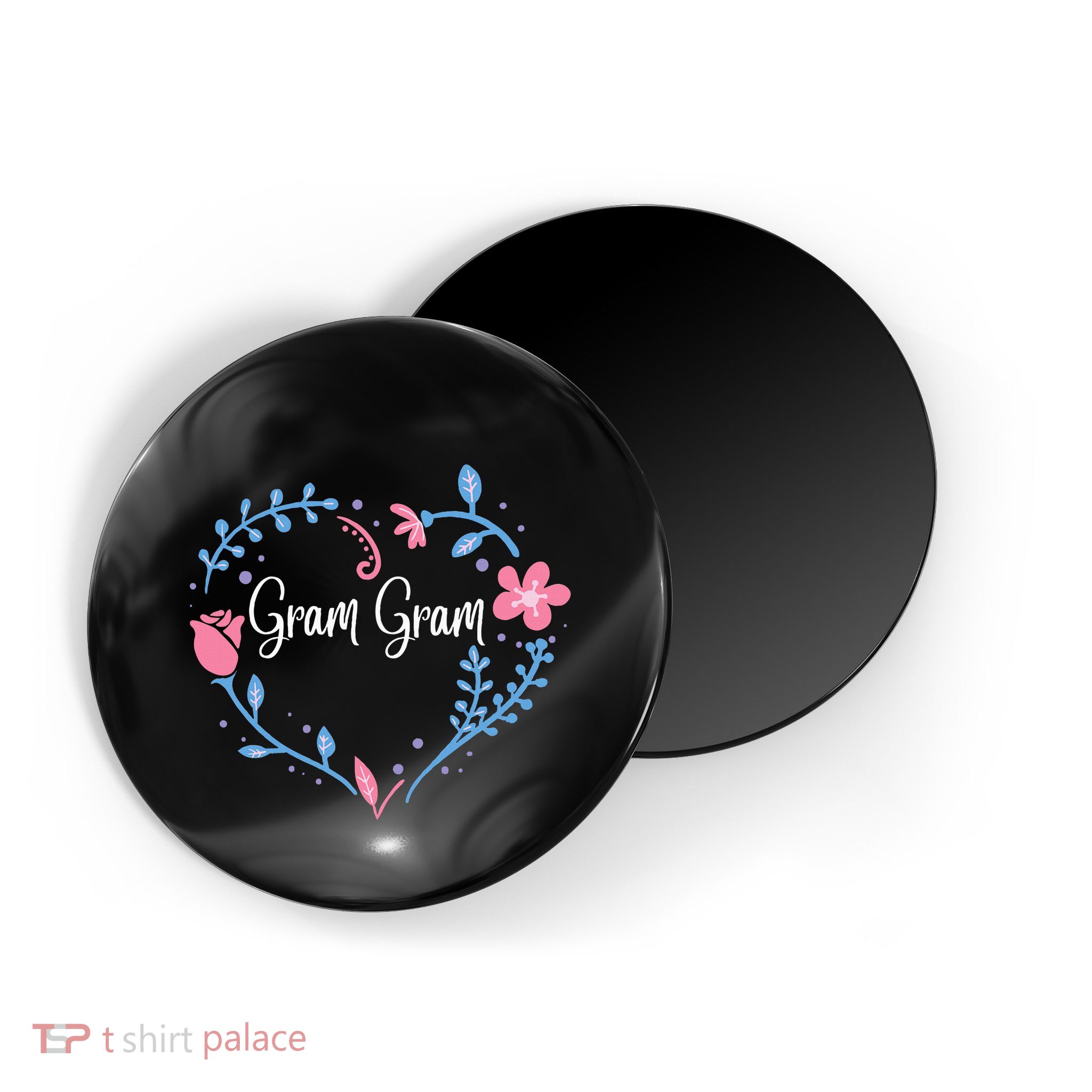 Flower Gram Gram Grandma Christmas Birthday Gift Magnet