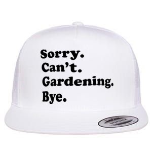 Funny Gardening Gift For Women Boy Or Girl Flat Bill Trucker Hat