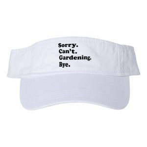 Funny Gardening Gift For Women Boy Or Girl Valucap Bio-Washed Visor