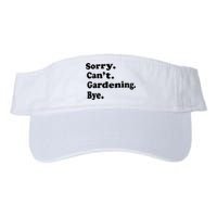 Funny Gardening Gift For Women Boy Or Girl Valucap Bio-Washed Visor