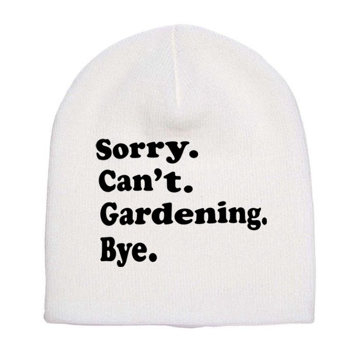 Funny Gardening Gift For Women Boy Or Girl Short Acrylic Beanie