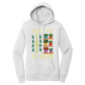 Funny Gardening Gift Succulent Gardener Mothers Day Plant Women's Pullover Hoodie