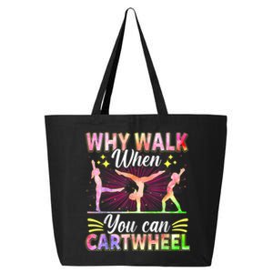 Funny Gymnastics Gymnast Gift For Girls Women Cool Cartwheel 25L Jumbo Tote