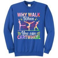 Funny Gymnastics Gymnast Gift For Girls Women Cool Cartwheel Sweatshirt