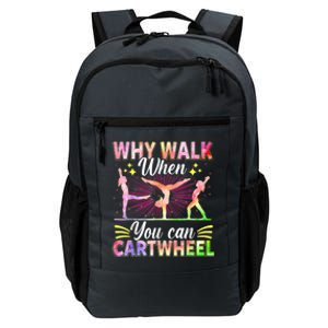 Funny Gymnastics Gymnast Gift For Girls Women Cool Cartwheel Daily Commute Backpack