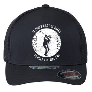 Funny Golf Gift For A Golf Player Cool Gift Flexfit Unipanel Trucker Cap