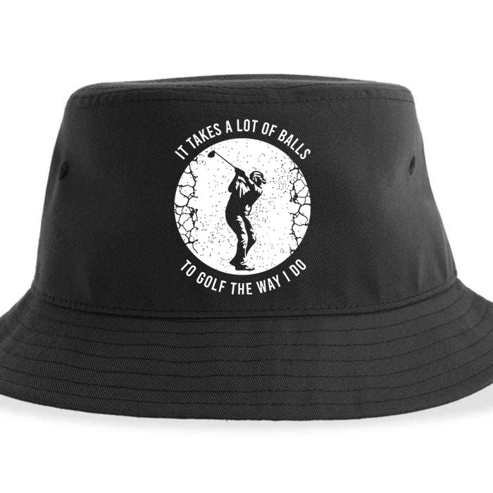 Funny Golf Gift For A Golf Player Cool Gift Sustainable Bucket Hat