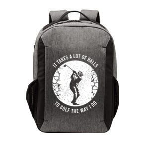 Funny Golf Gift For A Golf Player Cool Gift Vector Backpack